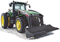 Fit larger front tires up to 14.9 x 34". Experience the freedom your tractor was designed with and keep fenders on most models with 30" row settings without turning limitations or oscillation stops.  