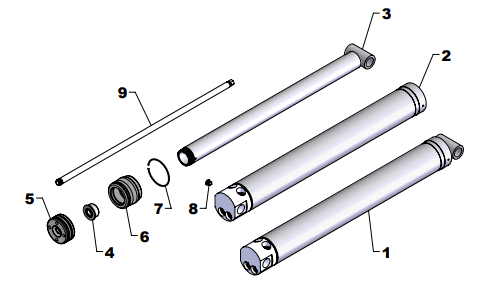 b-70 Cylinder parts 