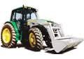 The Custom Contour series was specifically designed to match the powerful front wheel assist tractors on the market today.  The 360 can accommodate tires up to 14.9 x 30 with fenders and maintain the tractor's turning radius and maneuverability.