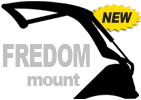 The Freedom Mount™ series is built with the most cutting-edge technology by some of the smartest design engineers, experienced weld technicians, and brilliant research and development teams.