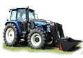 Enjoy the freedom of mounting this new series of loader from the comfort of your cab.  Just drive over and set the loader on the bucket.  To mount, just drive in and the loader automatically locks on.
