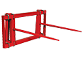 The sturdy dependable frame (highlighted in red) 
of the SP-42 Bale Spear is designed to endure 
long-lasting heavy use.