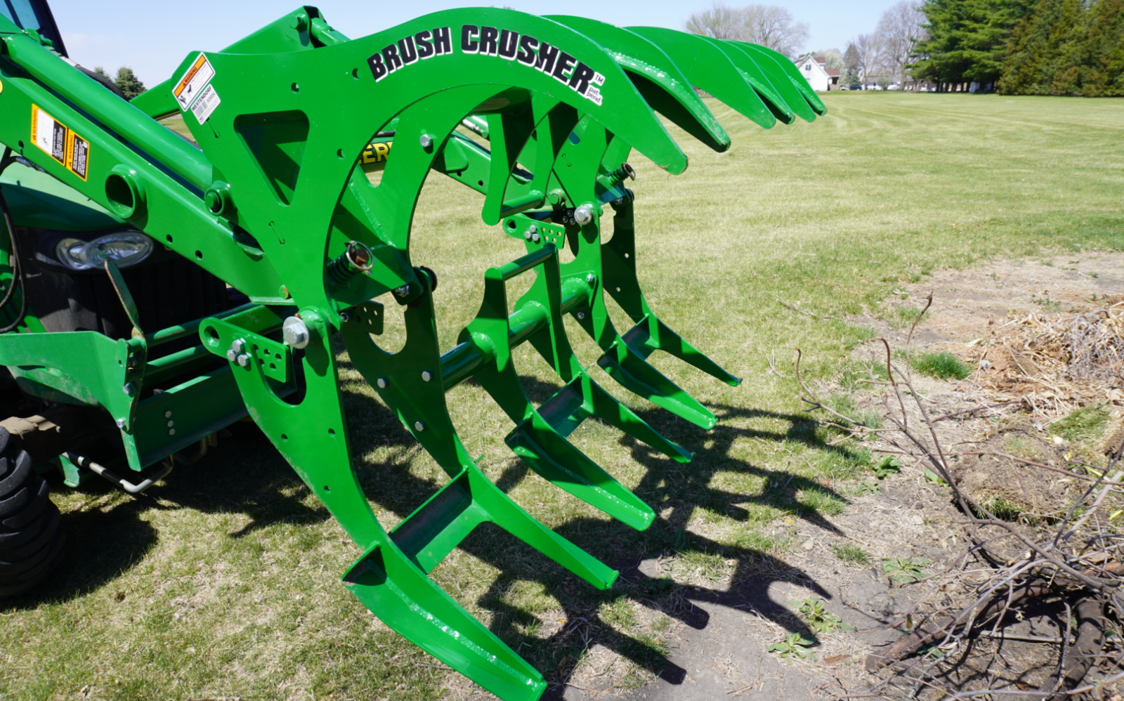NEW JD Brush Crusher for Compact Tractors 